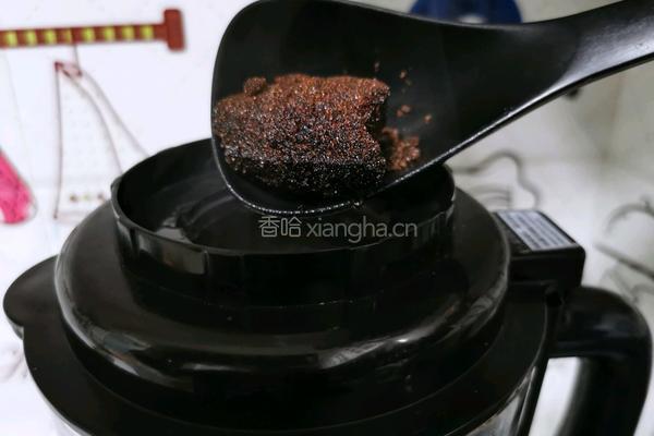 黑芝麻坚果脆米糊的做法图解6