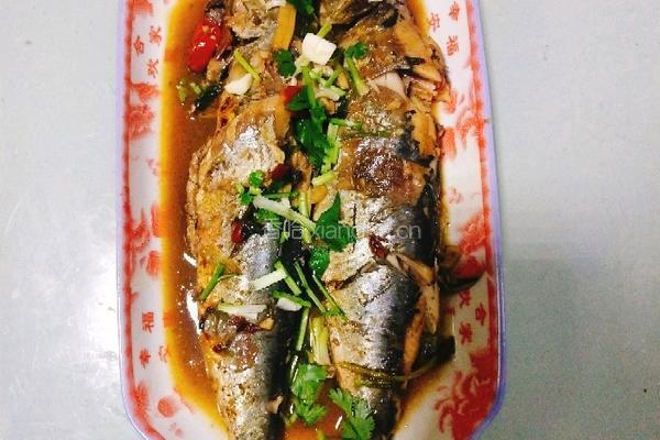 红烧沙丁鱼的做法图解6