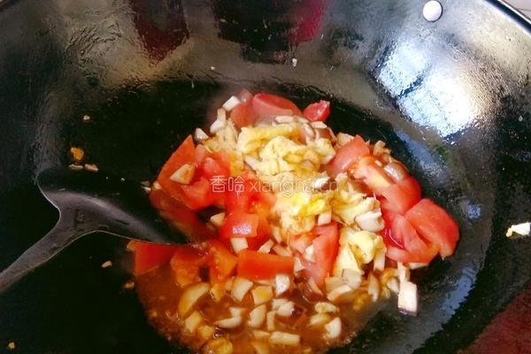 番茄鸡蛋面的做法图解5