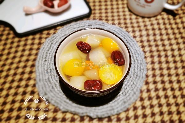 金桔雪梨红枣汤的做法图解12