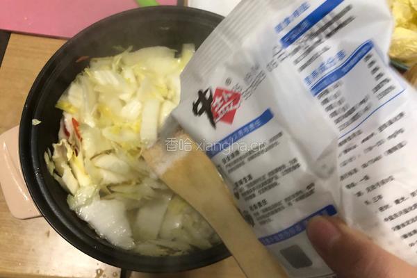 醋溜白菜的做法图解14
