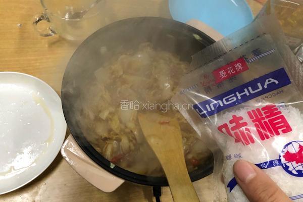 醋溜白菜的做法图解19