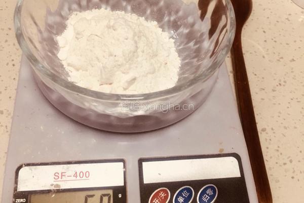 抹茶味的玛格丽特饼干的做法图解1