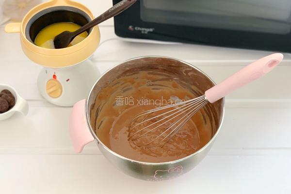 假装栗子的的巧克力玛德琳的做法图解5