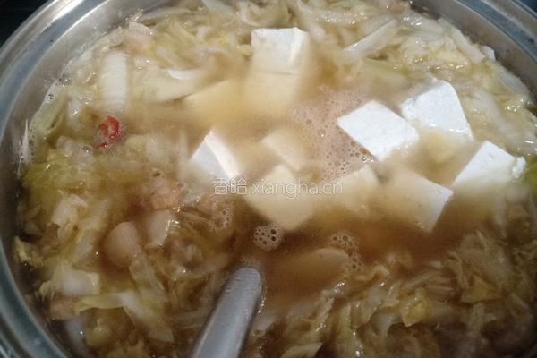 酸菜粉丝豆腐羊肉汤的做法图解10