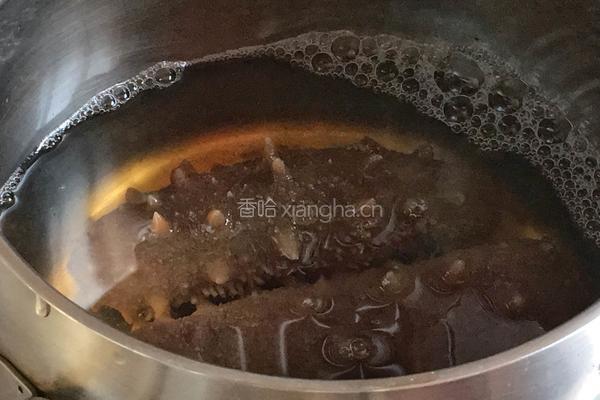 秋冬进补必备佳品#冰糖海参#的做法图解2
