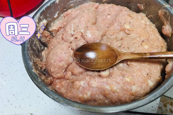 脆皮炸鸡肉和猪肉小肠的做法图解11
