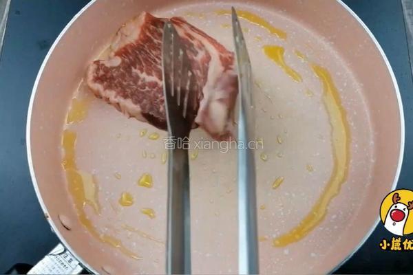 宝宝生鲜辅食，营养低脂，香煎牛排【小鹿优鲜】的做法图解6