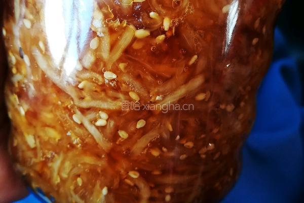 酱香萝卜丝的做法图解8
