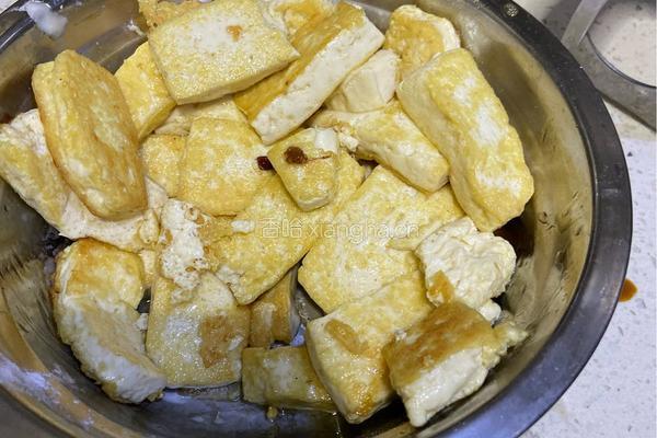 大葱炒豆腐的做法图解3