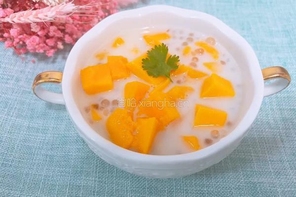 芒果西米露的做法图解8