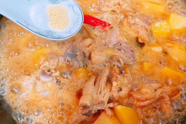 鸡腿烧土豆的做法图解11