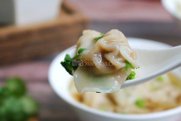 海参鲜虾肉馄饨的做法图解20