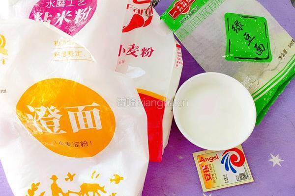 绿豆发糕的做法图解2