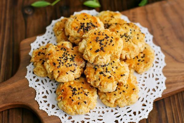 奶香花生酥饼的做法图解9