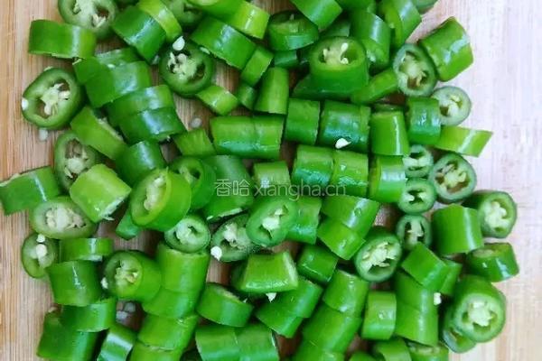 豉油辣椒圈的做法图解4