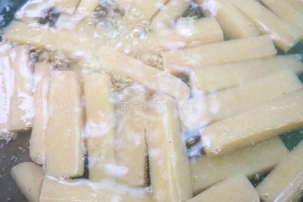 肉沫魔芋豆腐的做法图解4