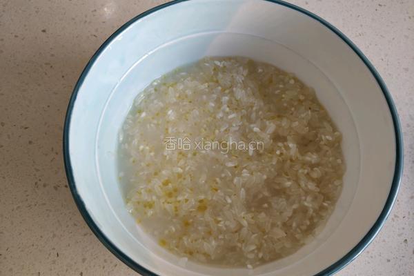 皮蛋瘦肉粥的做法图解1