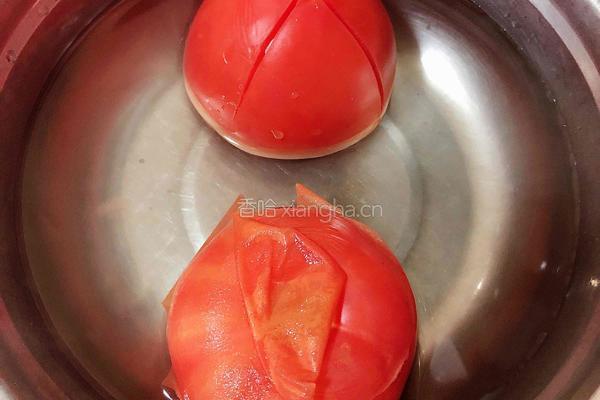 番茄金针菇汤的做法图解4