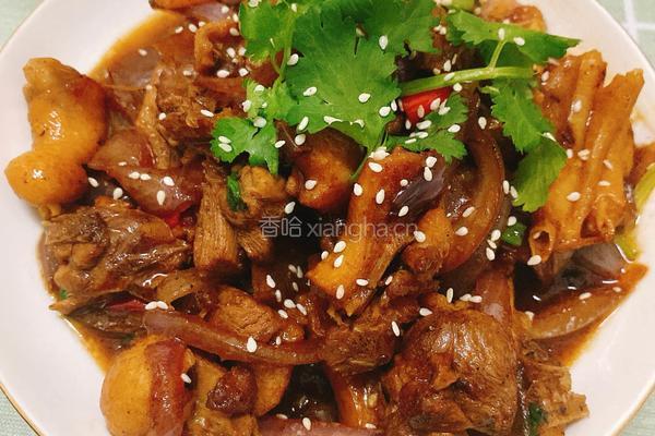 洋葱炒鸭肉的做法图解13