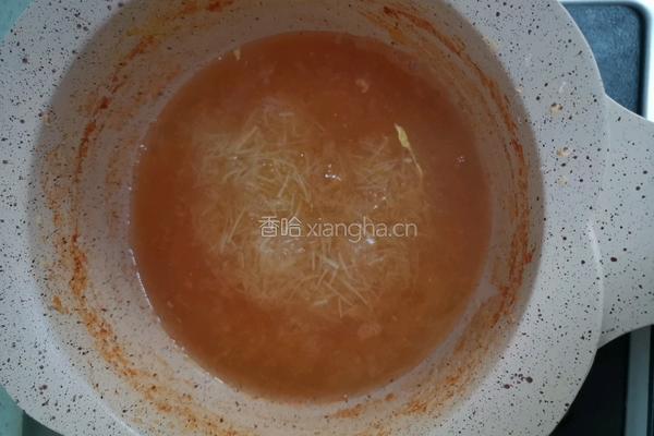 宝宝8个月鸡蛋柿子面的做法图解7