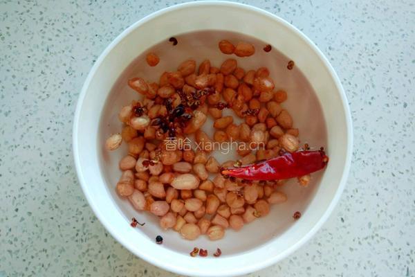 盐水花生的做法图解3