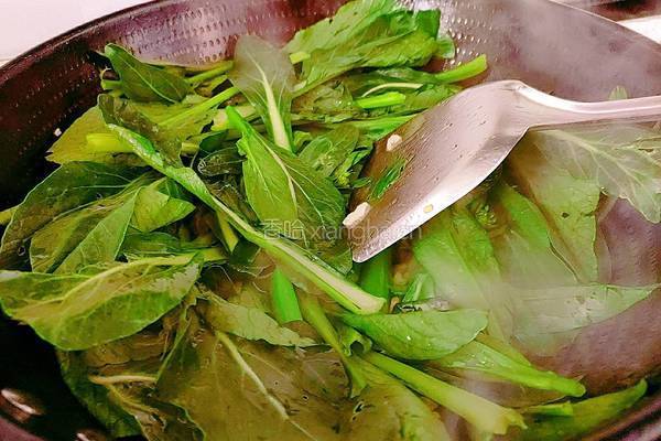 清炒菜心的做法图解9