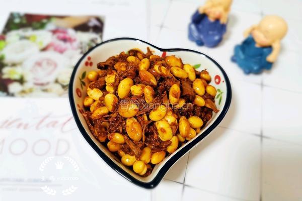 牛肉煨黄豆的做法图解16