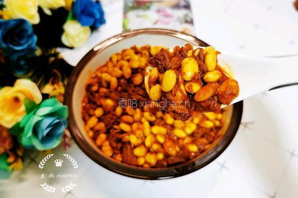 牛肉煨黄豆的做法图解15