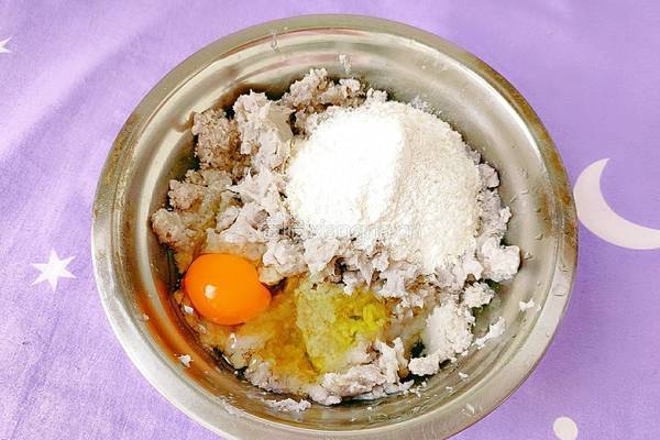 黑芝麻芋头煎饼的做法图解7