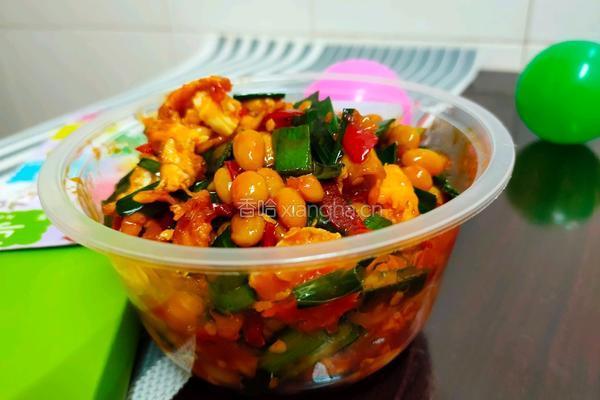 荷包蛋炒腊八豆的做法图解6