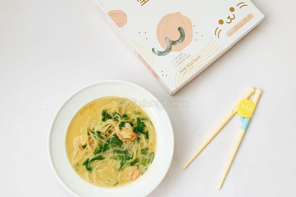 一岁宝宝辅食：虾油面（超级鲜）的做法图解10