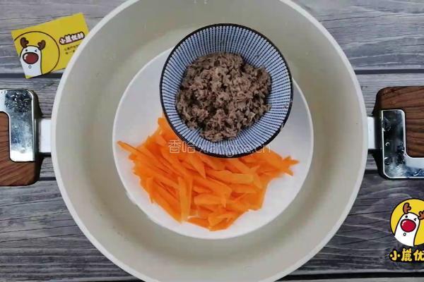 宝贝生鲜，补铁增强免疫力——胡萝卜牛肉肠【小鹿优鲜】的做法图解7