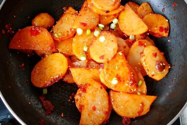 香煎土豆片的做法图解6