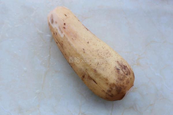 酥到掉渣的炸藕片的做法图解1