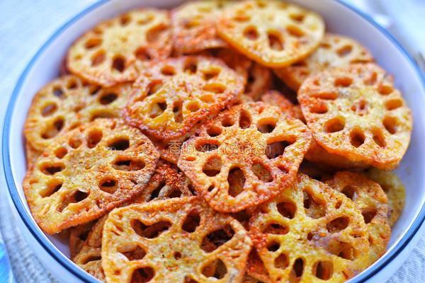 酥到掉渣的炸藕片的做法图解8