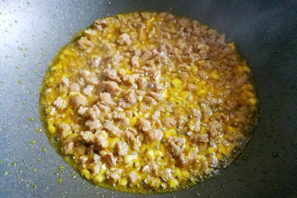 香菇肉酱面的做法图解6