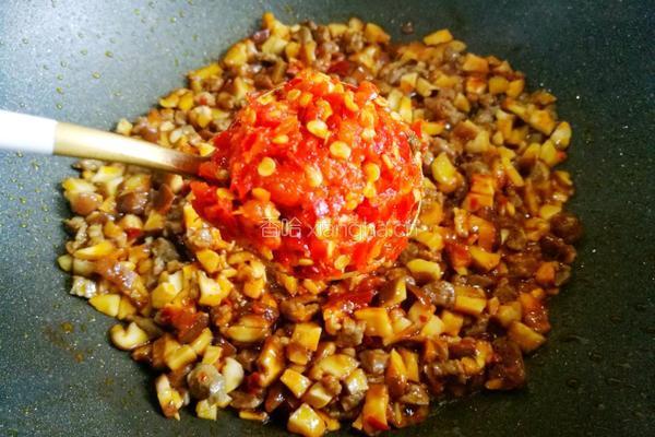 香菇肉酱面的做法图解8