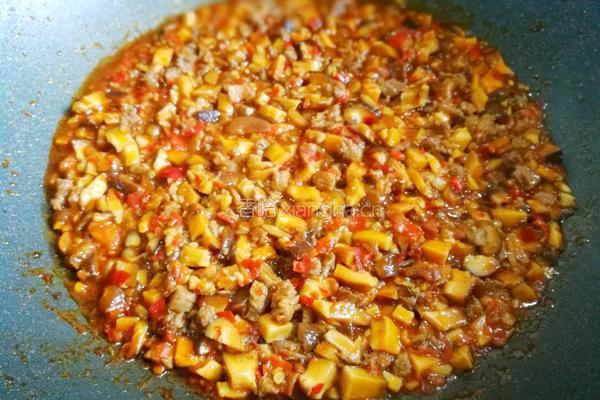 香菇肉酱面的做法图解13