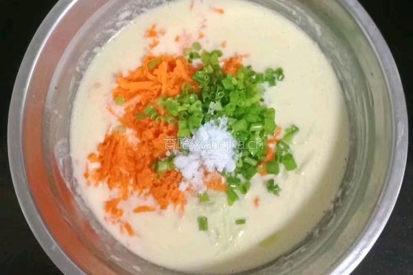 时蔬鸡蛋饼的做法图解6