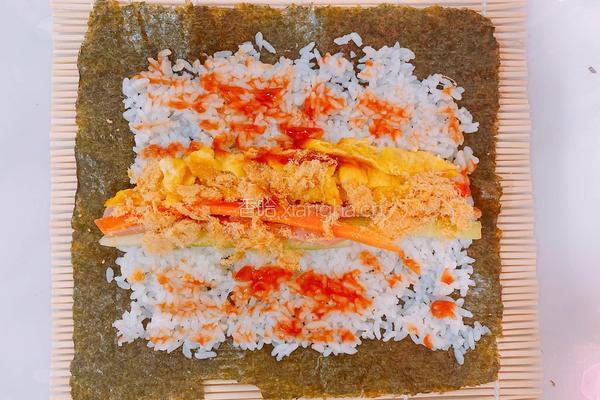 紫菜包饭（肉松）的做法图解7