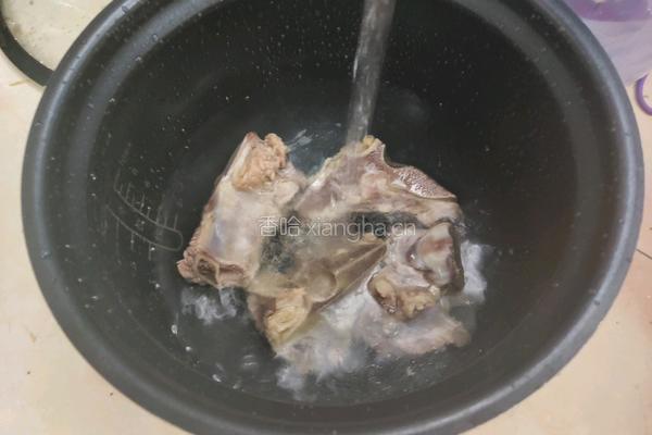 萝卜牛骨汤的做法图解2
