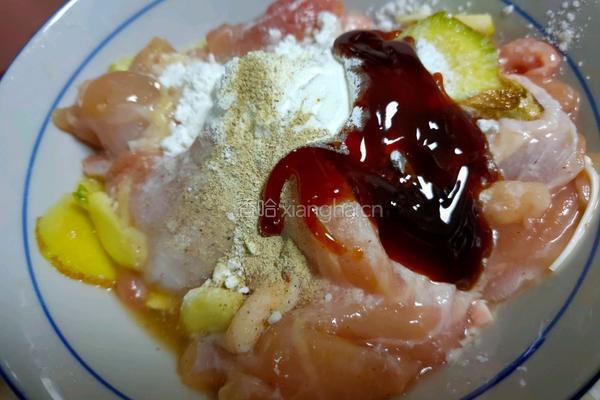 蒸蚝油鸡腿肉的做法图解4