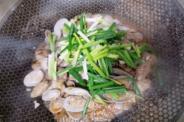 爆炒花甲的做法图解9