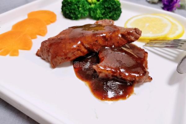 黑胡椒小牛排（家常版）的做法图解10