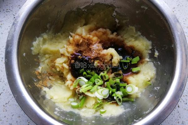 饺子皮土豆饼的做法图解12