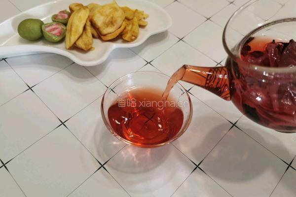 玫瑰洛神花茶的做法图解8