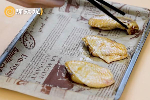 蜜汁烤鸡翅的做法图解4
