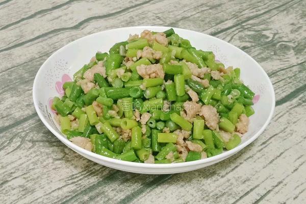 肉沫炒豆角的做法图解10