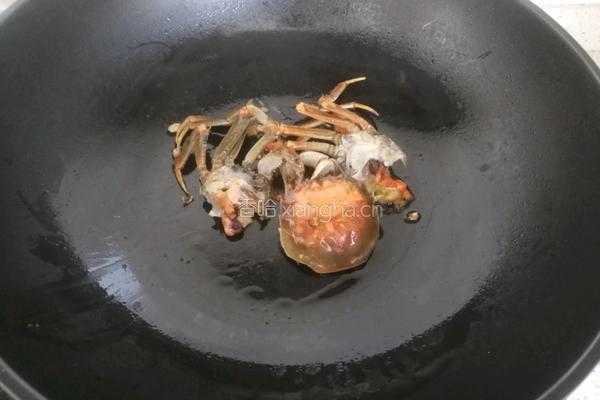酒酿焖蟹的做法图解11